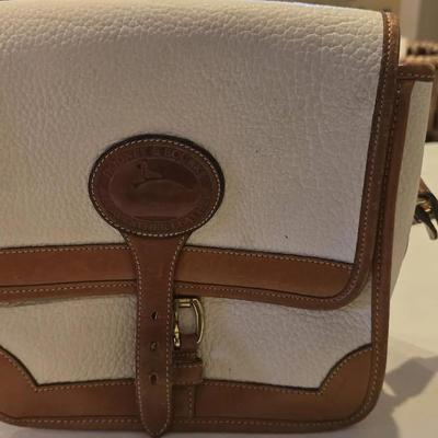 Dooney & Bourke Crossbody Cream and Brown 