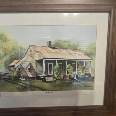 Signed Philip Hubbell, Jr Print 
