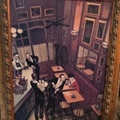 Bistro by Juarez Machado Print 