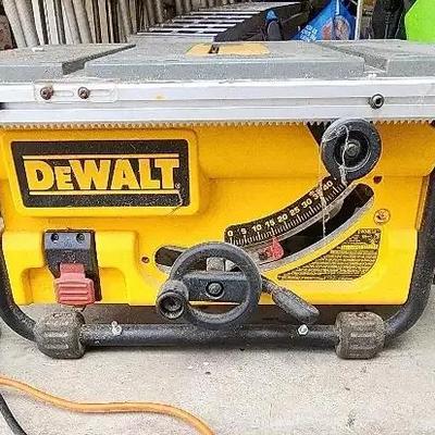 Dewalt Portable Table Saw 