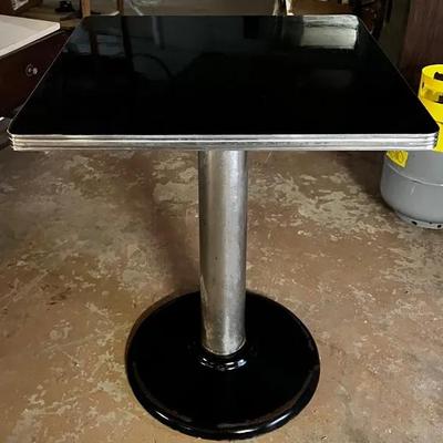 Royalchrome Art Deco Design Square Table