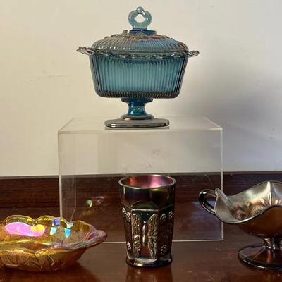 Fenton, Duncan, & Indiana Carnival Glass Collection