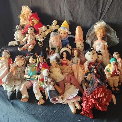 Large Variety of Dolls