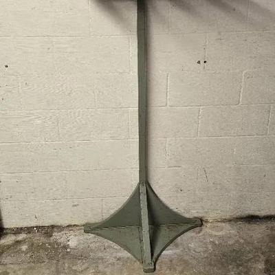 Vintage THE OFFICE VALET Green Metal Stand W/3-Shelves, MILTON BRADLEY CO. Popular 5215 Paper Cutter