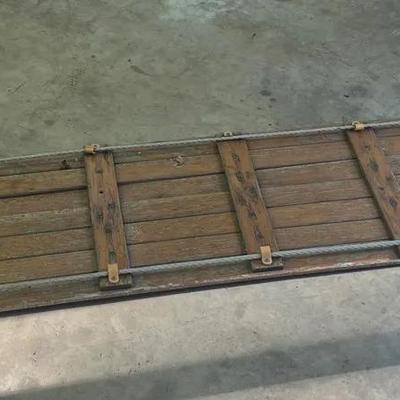 Wooden Adriondack Toboggan 