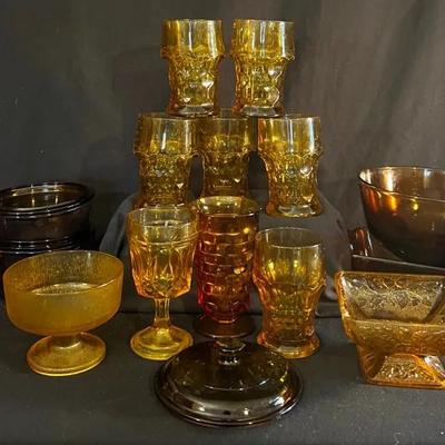 Amber Colored Collection