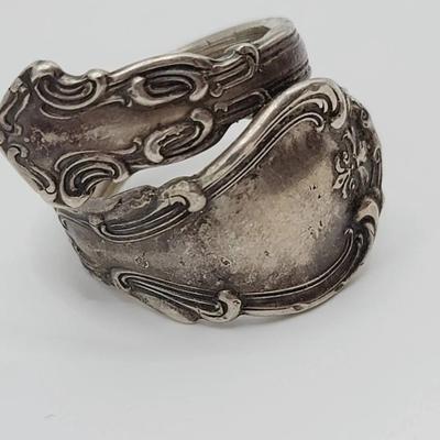 Gorham Sterling Spoon Ring Adjustable Size