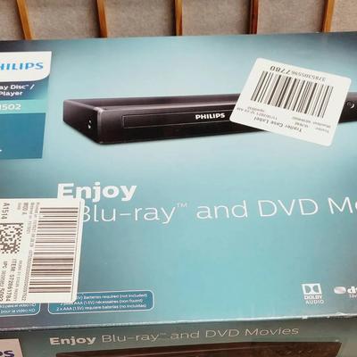Phillips Blu Ray Disc Player New