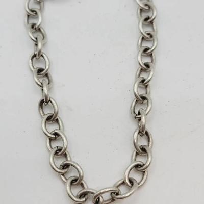 Sterling Toggle Clasp Bracelet 925 Silver