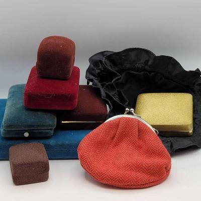 Jewelry Boxes and Bags For Storage - All Vintage 