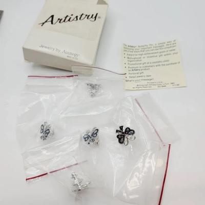 Amway Sales Pins Collection Enamel Butterfly Lapel Pins