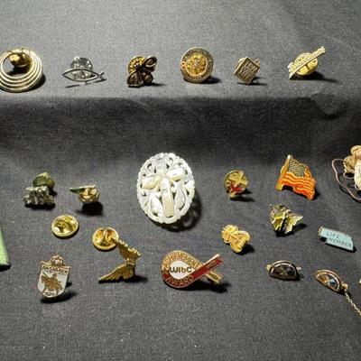 LCJ-022 Vintage pins collection