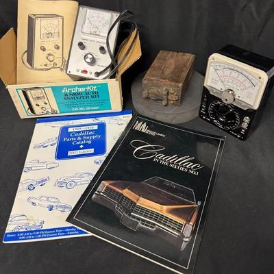 SS529 - Vintage Auto Analyzers and Cadillac Manuals