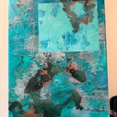 JL309 - Multi Media Original Work “Earth” 