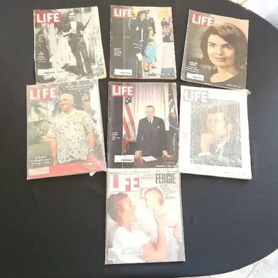 Life Magazine Historical Collection - Presidents John F Kennedy, Johnson, Oswald, Fergie - 50s & 60s