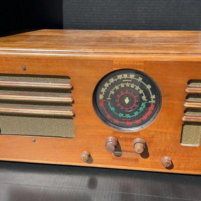 American Bosch AM Short Wave Radio -  Model 660T - Completely Restored, Original Speaker - 1936
