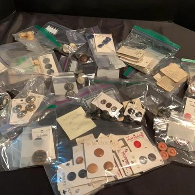 Packaged Buttons - So Many Colors & Shapes - La Petite, Lansing, La Chic. La Mode