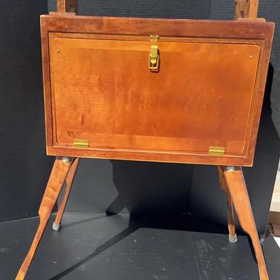 Custom Woodcraft RC Airplane Flight Box - Made in CA - Dedication Plaque - Used 1x