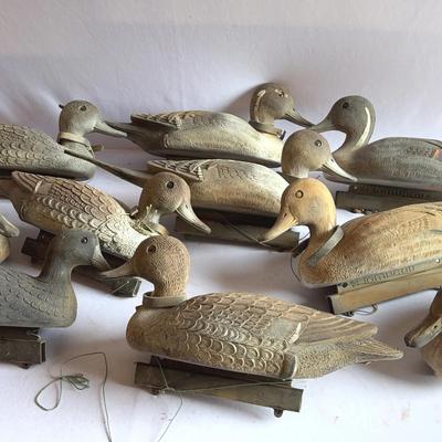 Plastic Duck Decoys, Lot 1
