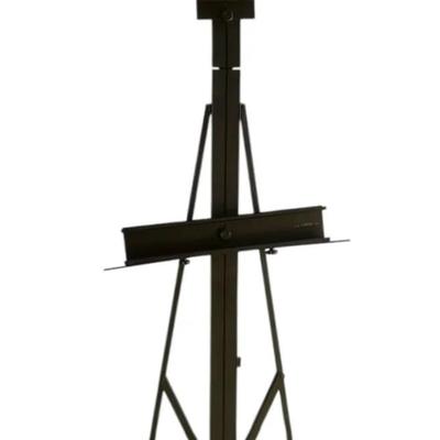 Torino Black Aluminum Artist Gigante Studio Easel 