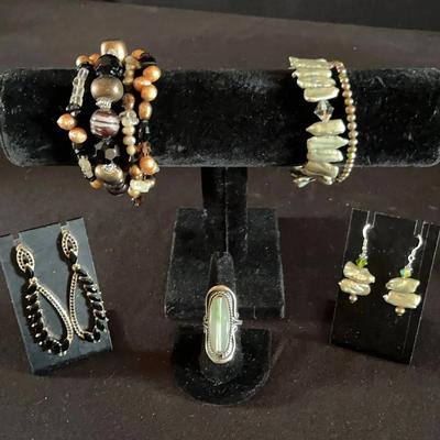 Bracelets, Earrings & Ring