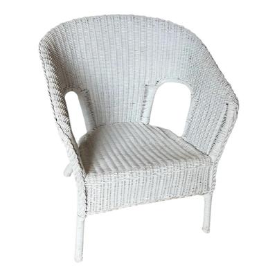 White Wicker Chair