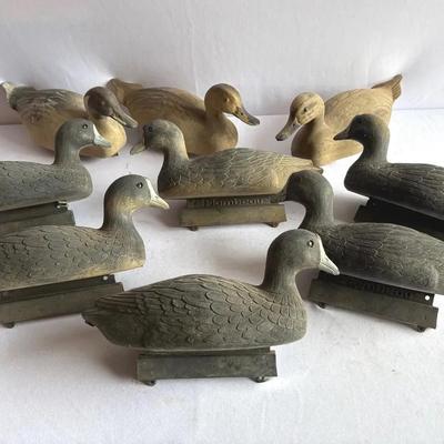 Plastic Duck Decoys, Lot 2