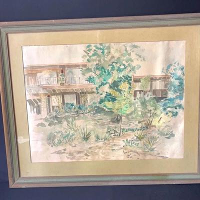 Watercolor By Ethel Runion