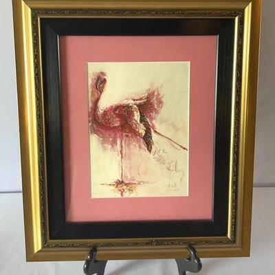 GoldArt Creations “Flamingo” by Alice and Ernandez