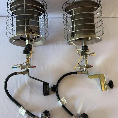 Pair Of Benan Propane Table Top Heaters