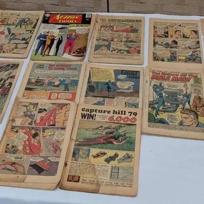 Large Lot of Well-Read Vintage Comic Books (see all photos)