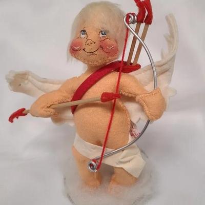 Cupid Cutie - Annalee Decorative Doll With Display Base