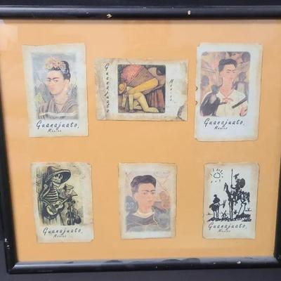 Famous Images Curated Collage From Guanajuato, Mexico Featuring Artwork And Artists