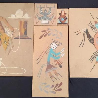 "Hoop Dance" By Freddie Nelson And More - Sand Art