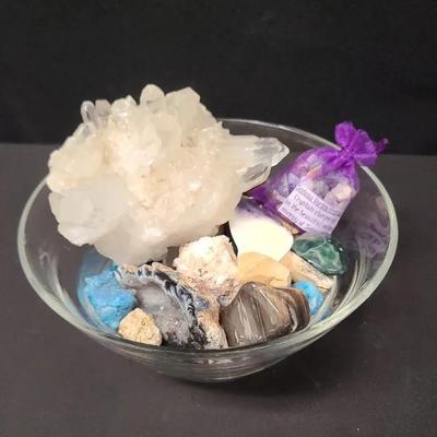 Earthy Elements - Bowl Full Of Fantastic Finds From The Land And Sea, Natural Stone Decor & More