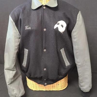 Phantastic Phantom Of The Opera  Varsity Jacket With Bonus Pin & Magnet