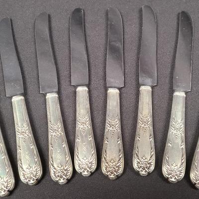 Stylish Sterling Silver Handled Knives
