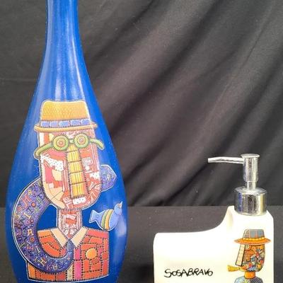 Sosa Bravo Art Duo- Bold, Colorful Decor To Brighten Your Space!