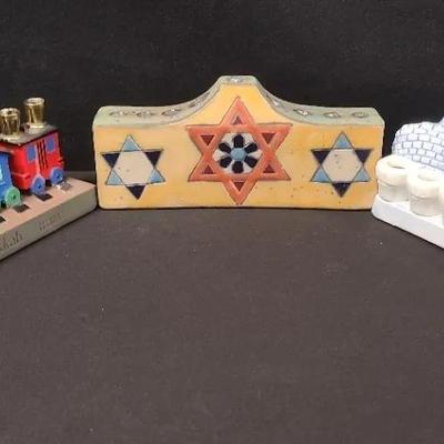 Fun & Fancy Menorah Trio