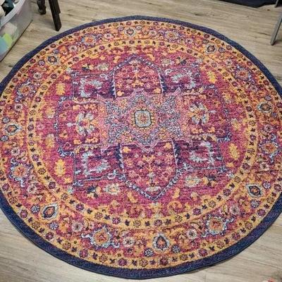 Round Rug Royalty - A Spectrum Of Spectacular Colors To Spruce Up Any Space