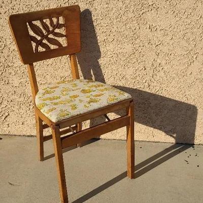 Old Fashioned Folding Chair