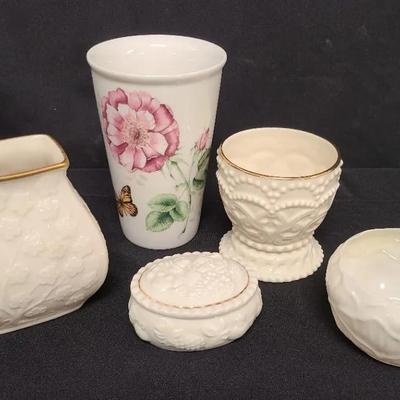 Luxurious Lenox With Bonus Belleek - Variety Of Vases & Vessels