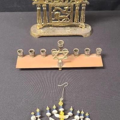 Bright, Brassy, And Coppertone Classics - Menorah Assortment 