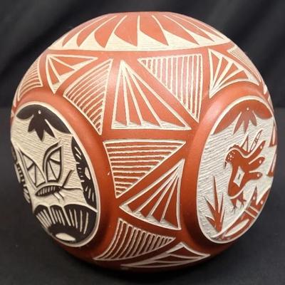 D. M. Pasquale Signed Southwestern Pottery