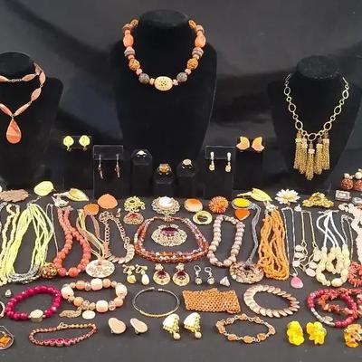 Peach Themed Jewelry 