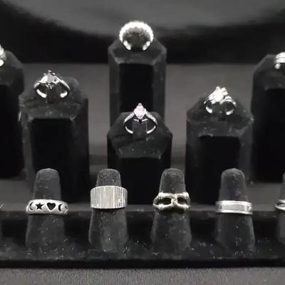 Sterling And Non-Magnetic Rings 