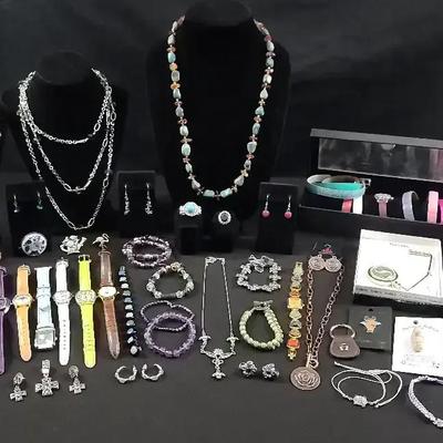 Colorful Jewelry And Watches 