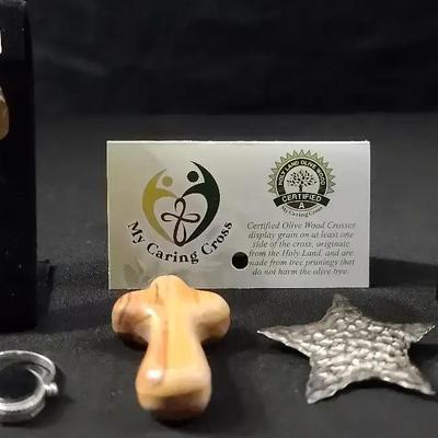 .925 Jewelry With Cross From The Holy Land