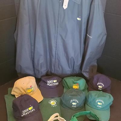 Masters Men’s XL Jacket, Hats and XL Shirt