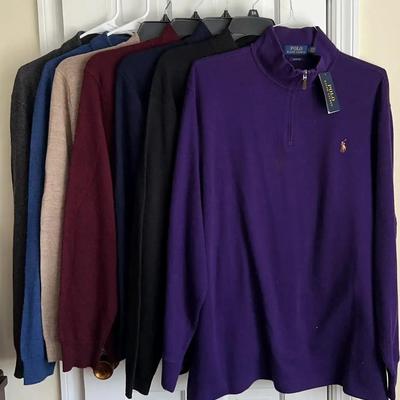 Men’s Sweaters Featuring Polo Ralph Lauren – Size XL